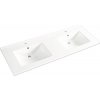 Dvojité umývadlo na skrinku Providence keramika biela 120 x 46 x 16,5 cm 36,011,55
