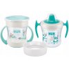 Nuk Mini Cups Set Mint/Turquoise hrnček 3v1 Neutral 160 ml