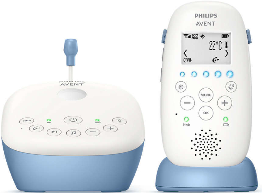 Philips Detská pestúnka SCD735/52 Detský telefón DECT Modrá, biela