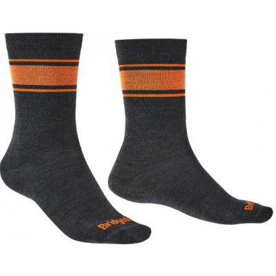 Bridgedale Everyday Sock/Liner Merino Endurance Boot ponožky graphite