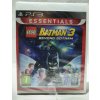 LEGO BATMAN 3: BEYOND GOTHAM Essentials Playstation 3 EDÍCIA: Essentials edícia - originál balenie v pôvodnej fólii s trhacím prúžkom - poškodené