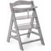 Jedálenská stolička HAUCK Alpha+ drevená stolička Grey (4007923661178)