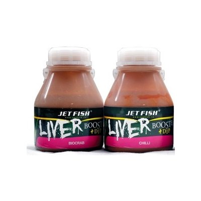 Jet Fish liver booster + dip 250 ml-Natural