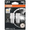 Osram P21W 12V 1,3W BA15s LEDriving SL (jantárová) - blister 2ks