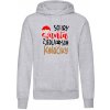 Sorry Santa ..... mikina Dámske L Heather grey