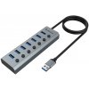 AKASA USB hub Connect 7 IPS 7-Port AK-HB-21BKCM