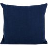 Tom Linen Navy Washed 40 x 40 cm