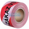 Den Braven Bariérová páska - 75 mm x 250 m červeno-biela s potlačou ZÁKAZ VSTUPU _B7122RL