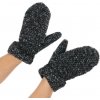Wooline Rukavice s ovčou vlnou Laura, čierne Veľkosť: S/M HEBKÉ A HREJIVÉ!