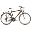 Bicykel Dema AROSA 1 marron brown - blue, Veľkosť rámu 21´´