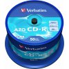 Médiá VERBATIM CD-R AZO 700MB, 52x, spindle 50 ks (43343)