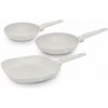 Súprava 3 panvíc Sahara Collection Berlinger Haus BH 8079, nepriľnavé, titánová vrstva, krémová Berlinger Haus