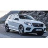 Priečniky Aurilis Trax pre Mercedes-Benz GLE W166 2015-2019 s pozdĺžnikmi