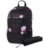 Oxybag Študentský batoh + etue OXY Sport Flowers