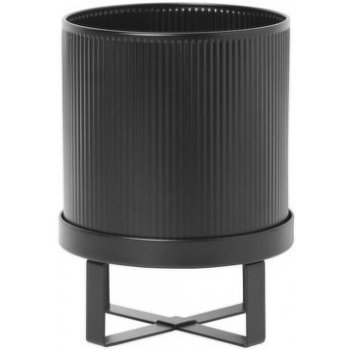 Ferm Living Kvetináč Bau Pot Small black