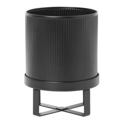 Ferm Living Kvetináč Bau Pot Small black