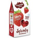 Crunchy snack Mrazom sušené jahody 20g