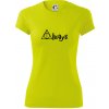 Harry - Always - Dámske Fantasy športové (dresovina) - 2XL ( Neonová žltá )