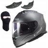 Motocyklová prilba LS2 FF800 Storm II Solid Matt Titanium 3XL