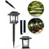 Solárna záhradná lampa 39,5cm - teplá biela Lucerna