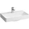 Laufen Pro S - Umývadlo Compact, 60x38 cm, 1 otvor na batériu, bez prepadu, biela H8179590001561