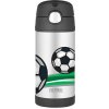 Thermos FUNtainer Detská termoska so slamkou - futbal 355 ml