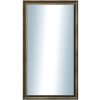 DANTIK - Zrkadlo v rámu, rozmer s rámom 50x90 cm z lišty Ferrosa bronzová (3143)