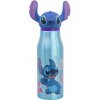 Fľaša na vodu pre deti Disney Stitch s 3D vrchnákom, ideálna ako darček, 690 ml