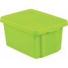 CURVER ESSENTIALS úložný box 16L 39 x 30 x 21 cm zelený 00753-598