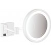 Hansgrohe 41790700 AddStoris kozmetické zrkadlo LED biela matná