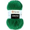 YarnArt Jeans Plus 52 zelená