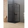 New Trendy D-0289A/D-0120B NEW SOLEO BLACK sprchový kút 90 x 90 cm, ľavý 90 x 90 cm čierna