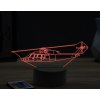 Beling 3D lampa,Sikorsky S-76,16 farebná ULA68