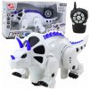 LeanToys Chytrý dálkově ovládaný RC dinosauří robot Triceratops