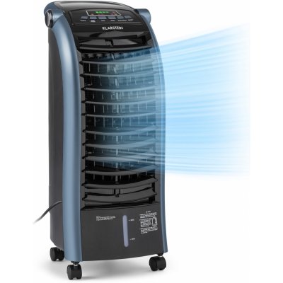 Klarstein Maxfresh, 3 v 1 ochladzovač vzduchu, ventilátor, 65 W, 6 l, diaľkový ovládač, 2 x chladiaci box (ACO6-Maxfresh-Bl)
