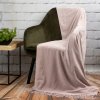 Takoy PREMIUM Deka AKRYL 4 130x170 cm mäkká na dotyk s jemným štruktúrovaným vzorom a strapcami-HF-388382 | 130 x 170 cm