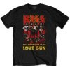 KISS - Love Gun Glow (Black) (tričko) XX-Large
