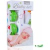 T-Tomi Baby Set Bambusová Osuška Ružové srdiečka