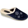 Dámske modré papuče MJARTAN LISA