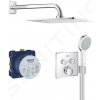 GROHE Sprchový set Perfect s podomietkovým termostatom, 2 prúdy, chróm