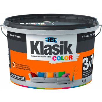 HET Klasik Color oranžová pastelová 4kg