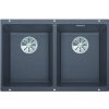 BLANCO SUBLINE 350/350 U IF SILGRANIT sivá skala