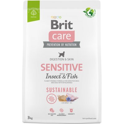 Brit Care Sustainable Sensitive Insect & Fish 2 x 3 kg