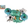 Teddies Sada balónik/balonky 5ks nafukovací dinosaurus