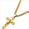 Retiazka s Krížom CR 38717 Zlatá/60cm HR38717