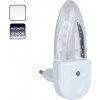 Nočné LED svetlo do zásuvky Prezent Mini Light II. biele 0,3W - 1610