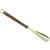 SEA-CLUB Obuvák mosadzný s drevenou rukväťou dlhý 47 cm S-8014