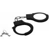 Intense Fetish Metal Handcuffs Black