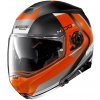 NOLAN prilba N100-5 Hilltop flat black / orange - XL