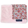 Doudou et Compagnie Paris Doudou Plyšová dětská deka Boh'aime 70 x100 cm růžová